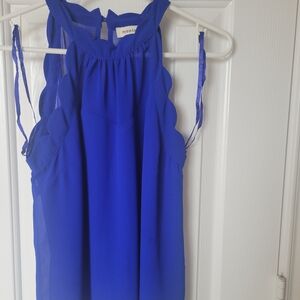 Monteau Royal Blue Women's Blouse